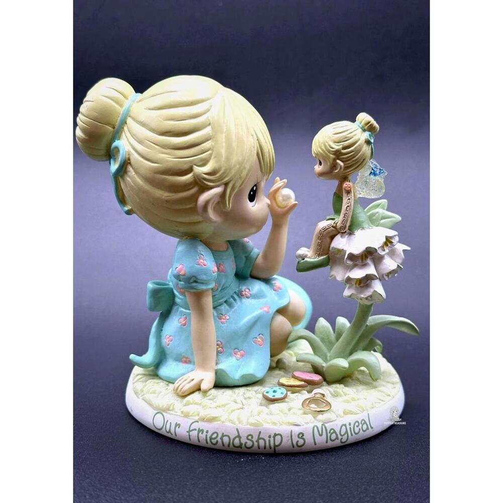 Rare HTF Precious Moments Disney Tinkerbell Figurine - Picture 5 of 9